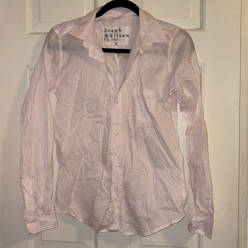 Frank & Eileen Signature Barry Crinkle Shirt